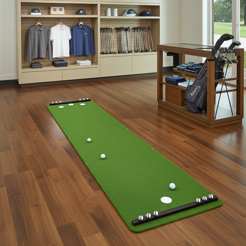 SolelyGolf Putting Mats - Championship Series (15’L)
